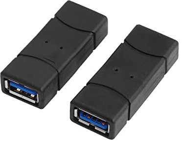 LogiLink AU0026 Adaptateur USB 3.0 A Femelle/A Femelle Noir