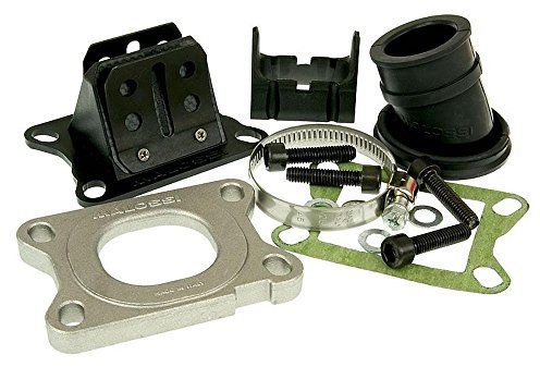 MALOSSI, condotto di aspirazione MHR Viton da 21 mm per DERBI GPR Racing 50 2T LC, dal 2006 (D50B0)