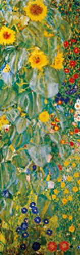 1art1 Gustav Klimt Jardin De Campagne avec des Tournesols, 1905-06, 1 Partie Poster Papier Peint 250x79 cm