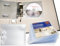 MP-Pro Abheftbare CD Hüllen mit Multilochung und patentierte Klappe aus extra Dicker PP Folie für 1 CD und Cover Abheften, 100/200/400 Stück, passend für 2, 3 oder 4-fache Ordner-Mechanik - 100 Stück