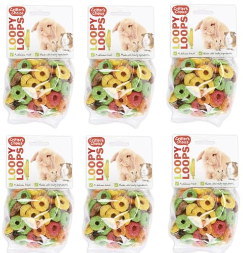 Critters Choice Loopy Loops 6 x 50g 300g