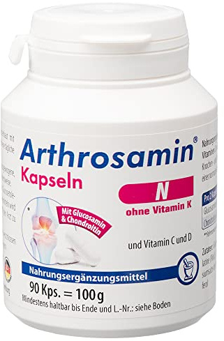 Arthrosamin N Gelenkkapseln ohne Vitamin K, 90 St. Kapseln