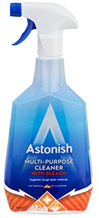 Astonish 4Pc 750Ml Multi Surface Spray Bleach Power Furniture Window Kitchen Cleaner