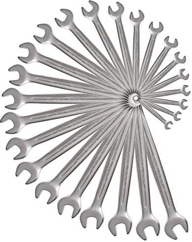 KS TOOLS 922.0049 Trousse de 25 clés mixtes métriques, 7 à 41 mm | Trousse de 25 clés mixtes métriques, 7 à 41 mm, chrome vanadium