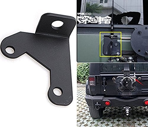 Jeep Spare Tire CB antenna mount For Jeep Wrangler Unlimited Rubicon Sahara JK 2/4 Door 2007-2016