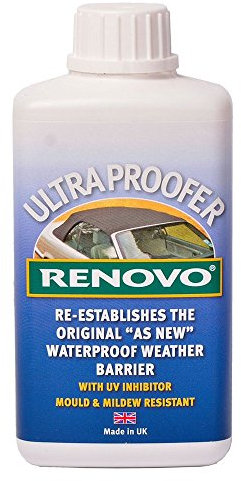 Renovo Car Canvas / Fabric Convertible Hood Ultra Proofer 1 Litre Kit