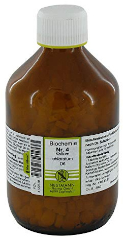 BIOCHEMIE 4 Kalium chloratum D 6 Tabletten 1000 St