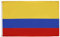 AZ FLAG - Drapeau Colombie - 150x90 cm - Polyester léger - Drapeau Colombien Avec Oeillets Métalliques Intégrés - 80g