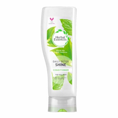 Herbal Essences Daily Detox Shine White Tea and Mint Conditioner, 400 ml