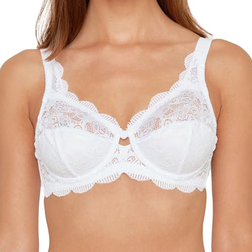 Susa Damen 8008 BH, Weiß (weiß 003), 90E