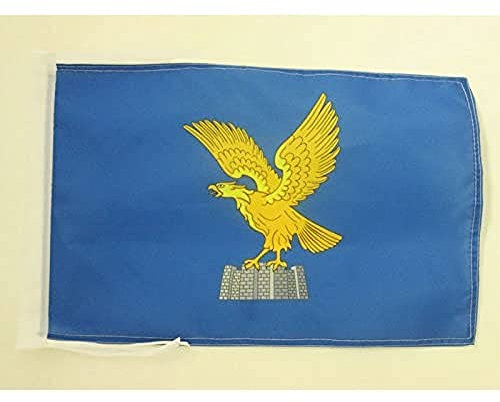 AZ FLAG Bandiera Friuli-Venezia Giulia Aguila 45x30cm - BANDIERINA FRIULANA 30 x 45 cm cordicelle