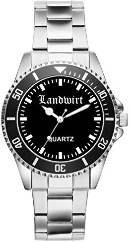 KIESENBERG Geschenk für Landwirt Bauer Uhr 2231