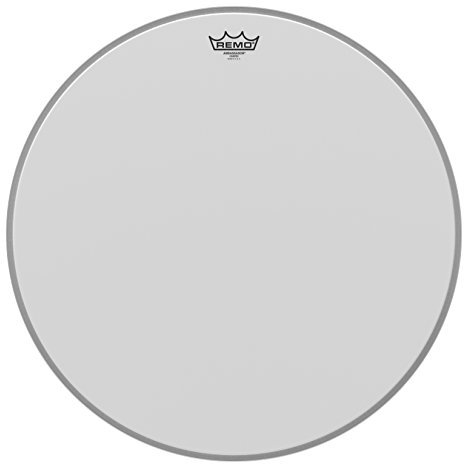 Remo Schlagzeugfell Drum Head Ambassador Weiss aufgeraut, coated Bassdrum 22 BR-1122-00