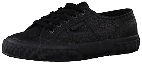 Superga Damen 2750-lamew Gymnastikschuhe, Schwarz (Total Black), 41 EU