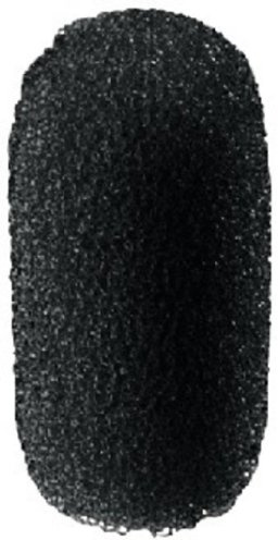 Monacor 23.5410 7 x 15 mm Schaumstoff Mikrofon Windschutzscheibe – Schwarz