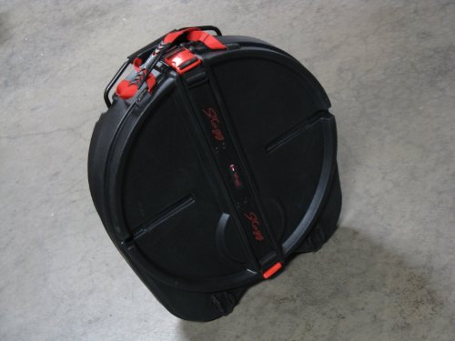 Stagg STC-24C/T 24 Beckenkoffer mit Rollen