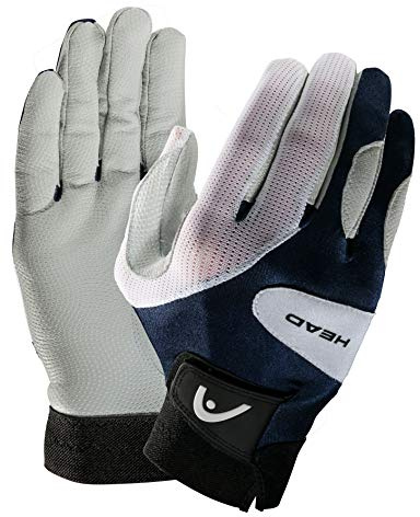 HEAD Leather Racquetball Glove - Renegade Extra Grip Breathable Mesh Glove - Large, Right Hand
