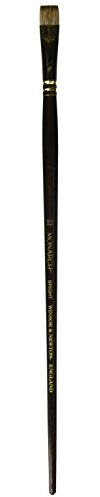 Winsor & Newton Monarch Bright Long Handle Brush, Size 12