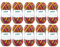 Filato per maglia/uncinetto Gründl Cotton Quick Print (lana per maglieria, filato dai vivaci colori 100% cotone, certificato OEKO-TEX, 50 g / 125 m, ferri: 3 - 4, 10 x 50 g), Carneval Multicolor