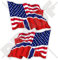 USA United States of America & NORWAY Amerikanische norwegische Flagge 120 mm Vinyl Stoßstangenaufkleber, Aufkleber x2 (links rechts)