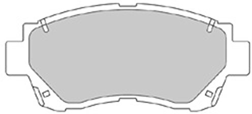 Mapco 6539 Bremsbeläge (4 Stück) | Kompatibel mit: LEXUS ES, GS, LS, TOYOTA CAMRY, CAMRY, CAMRY Kombi, CELICA Cabriolet, CELICA Coupe