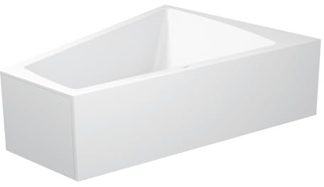 Duravit paiova baignoire d'angle droit – 1700 mm 225L Blanc