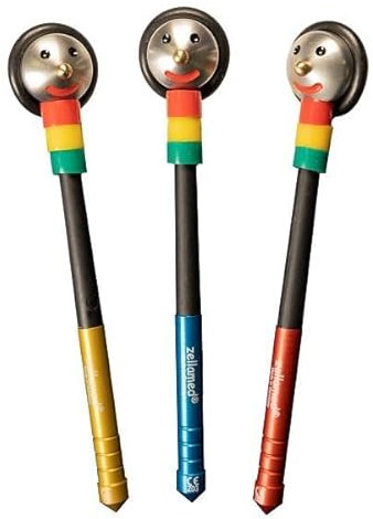 ZellaMed Petit Kleinsthammer mit Gesicht rot Reflexhammer