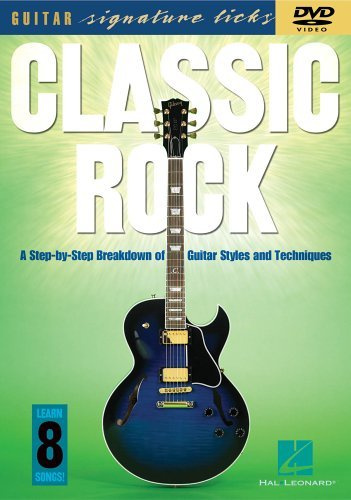 Hal Leonard Classic Rock A Step By Step Breakdown of Guitar Styles and Techniques (DVD)