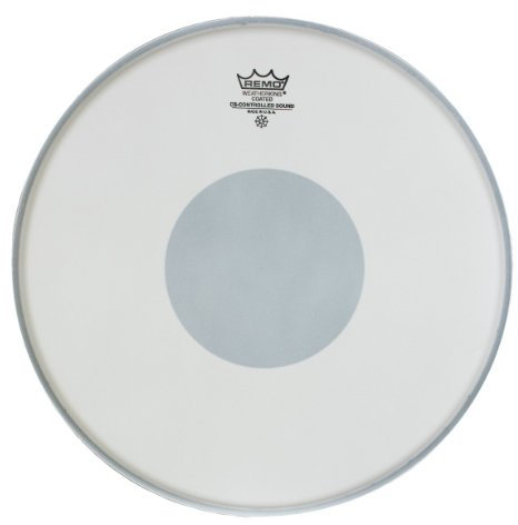 'Pelle di rullante 14 – Remo CS Controlled Sound sabbiata rotondo bianco – CS-0114 – 00