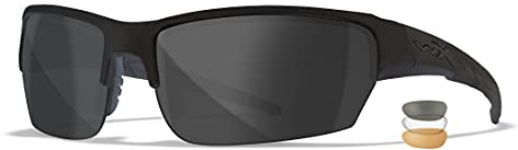 Wiley X │ WX Saint Sportsbrille Herren und Damen │ Sportbrille │ Schutzbrille Sonnenbrille │ Taktische Militärische MTB Brille │ Laufbrille Radfahren Wandern Fischen Outdoor | Jagd Airsoft