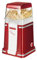 Unold 48525 Classic Popcorn-Maker - Rot, Weiß, 900 W, 220 V, Movienight, ohne Fett und Öl, Heißluft Popcorn, fettarm, Party Popcorn Maschine für Zuhause