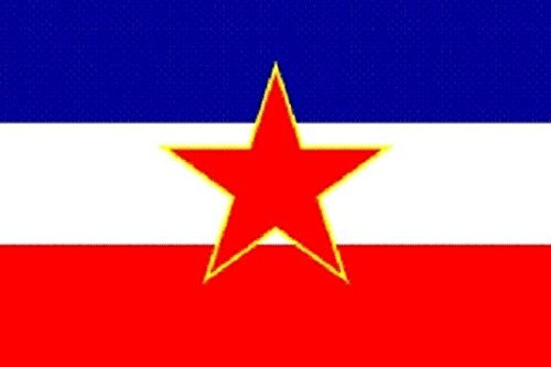 U24 Drapeau de la Yougoslavie ancienne 90 x 150 cm