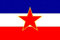 U24 Fahne Flagge Jugoslawien alt 90 x 150 cm
