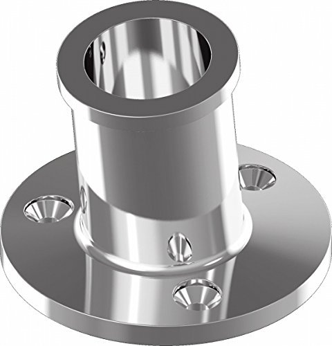 ARBO-INOX Flaggenstockhalter Neigung 84° Edelstahl A4 25mm