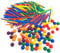 Betzold - Geometrie Steckbaukasten 330 Bauteile - Mathematik-Lehrmittel Grundschule