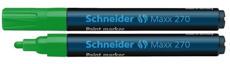 Schneider Schreibgeräte Lackmarker Maxx 270, 1-3 mm, grün