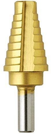 Bosch SDT7 9/16 in. to 1 in. Titanium-Coated Step Drill Bit