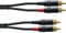 CORDIAL Cable audio doble Rca 1,5 m Cable AUDIO Essentials RCA