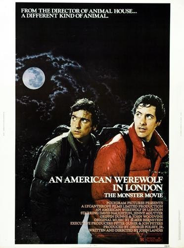 POSTERS American Werewolf, ein Filmplakat 28 cm x43cm 11inx17in