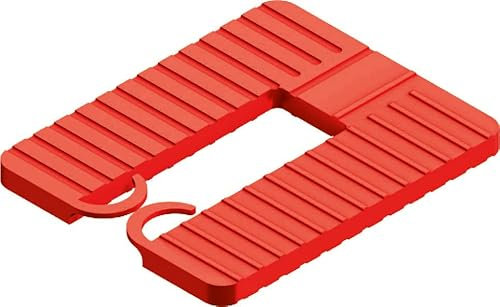 Roto/Gluske Distanzpalette EUROKLICK Typ 2 | 40 x 30 x 3 mm | Farbe rot | 1000 Stück