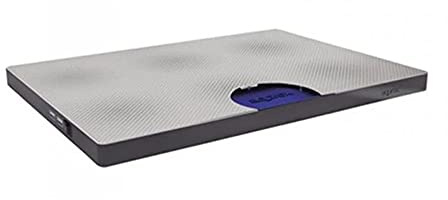 Approx Port USB Super Silent Cooler Pad avec Double Ventilateur pour Ordinateur Portable 15,4 Blanc
