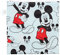 Bumkins Bolsa para sándwich/aperitivos, reutilizable, lavable, apta para alimentos, sin BPA, Mickey Mouse, 7 x 7 pulgadas