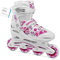 Roces Mädchen Inline-skates Compy 8.0, white-violet, 38-41, 400809