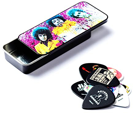 Dunlop Evolution 1000 DL P JH PTR02 M Jim Jimi Hendrix Collector Series Tinsaxis Medium (Pack of 12)