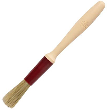 MatferBourgeat Pastry Brush Bristles - 15mm | Food-safe design with a polyamide handle resists heat up to 100°C for professional catering and commercial kitchen use.