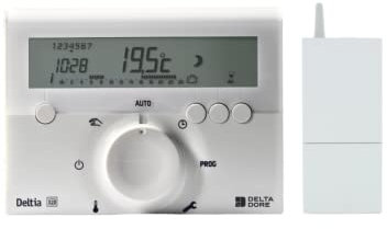 Delta Dore Programmateur Deltia 8.31 pour radiateur électrique - Programmation chauffage jusqu'à 3 zones - 6050412