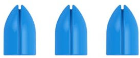 L-Style - Shell Lock Caps Farbe Blau