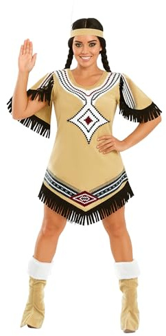 Fun Shack Déguisement Indienne Femme, Costume Traditionnel Indien, Tenue Déguisement Femme, XXL