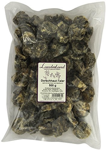 Lunderland - Dorschhaut Taler, 500 g, 1er Pack (1 x 500 g)