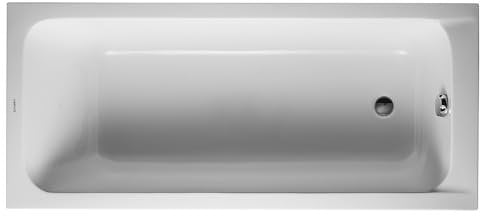 BAIGNOIRE D-CODE 160X70 BLANC AVEC PIEDS DURAVIT